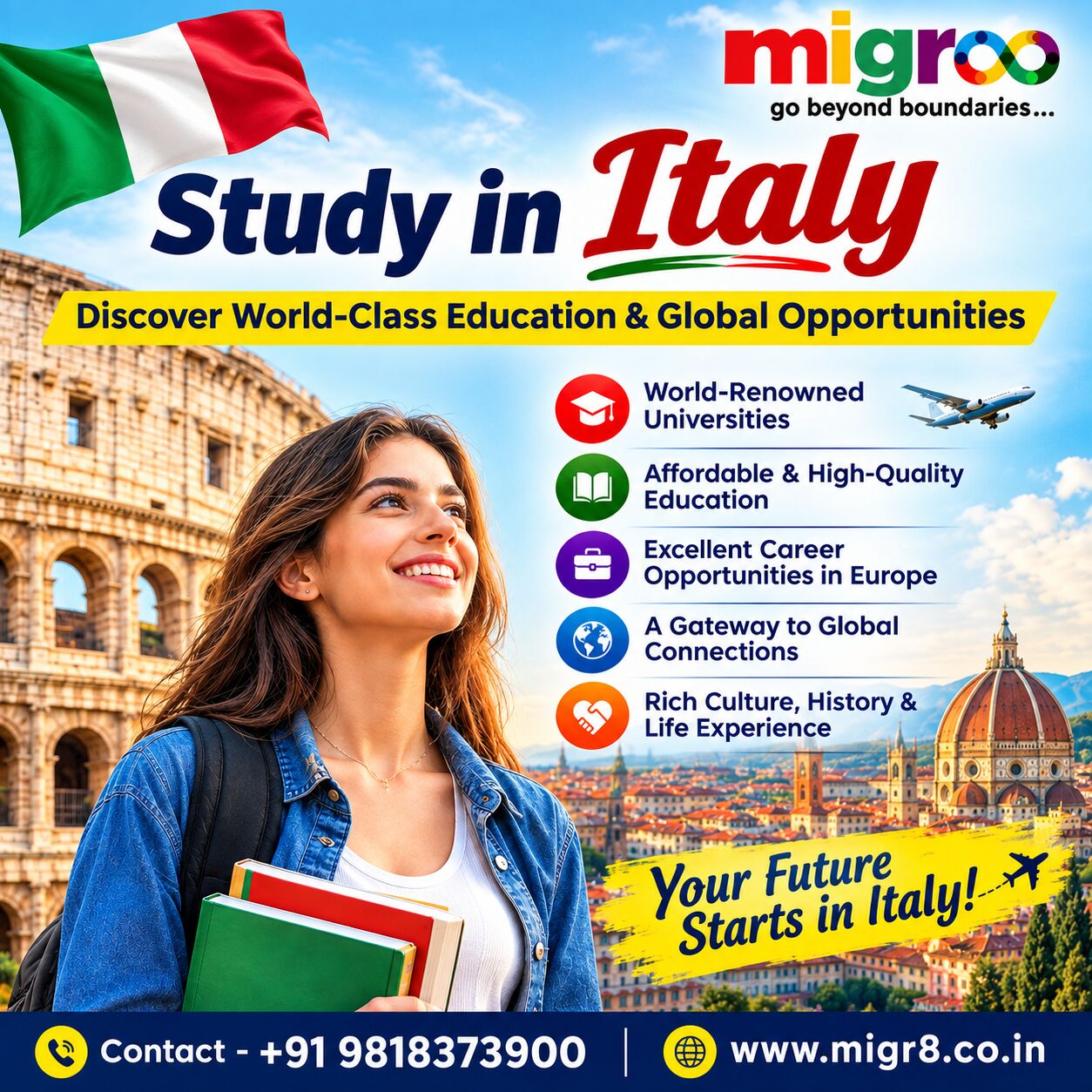 Study In Italy – World-Class Education & Global Career Opportunities photo 1
