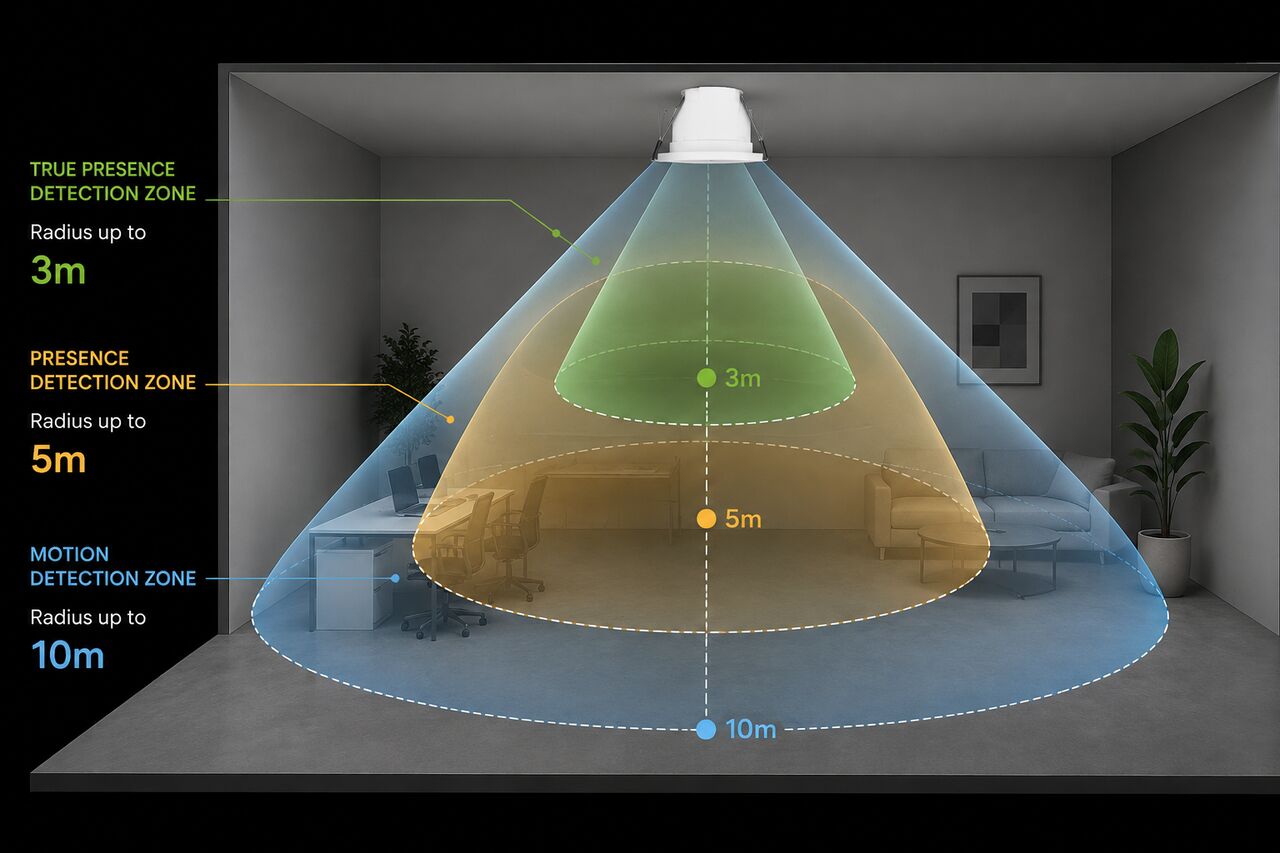 True Presence Sensor & 24GHz Radar Automation | TRUEiSENSE photo 1