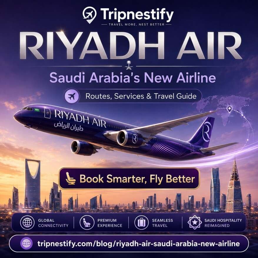 Riyadh Air: Flights, Services, Routes and Travel Guide | Tripnestify