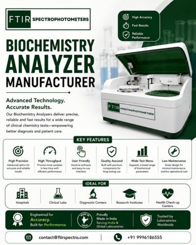 INR 1,  Biochemistry Analyzer Manufacturer photo 1