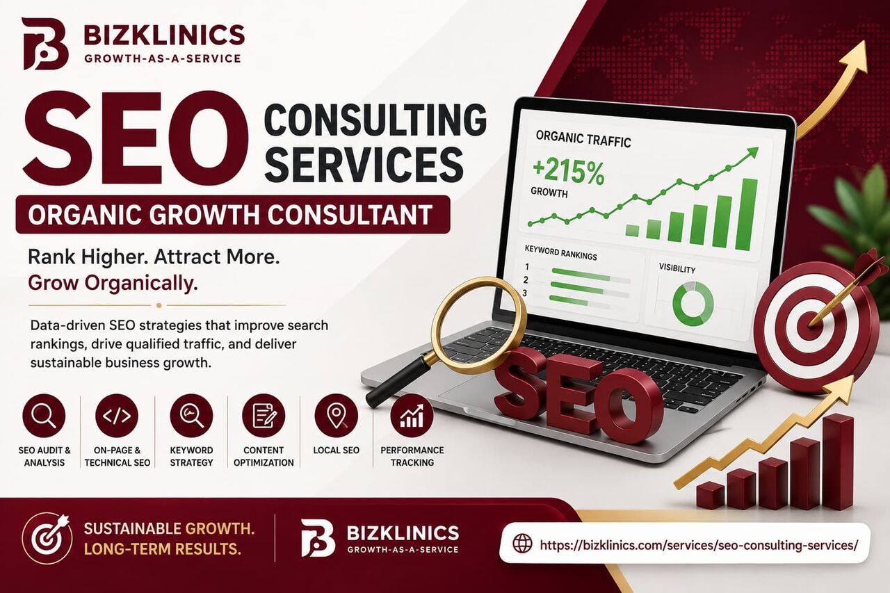 INR 100,  SEO Consulting Services | Organic Growth Consultant – Biz Klinics