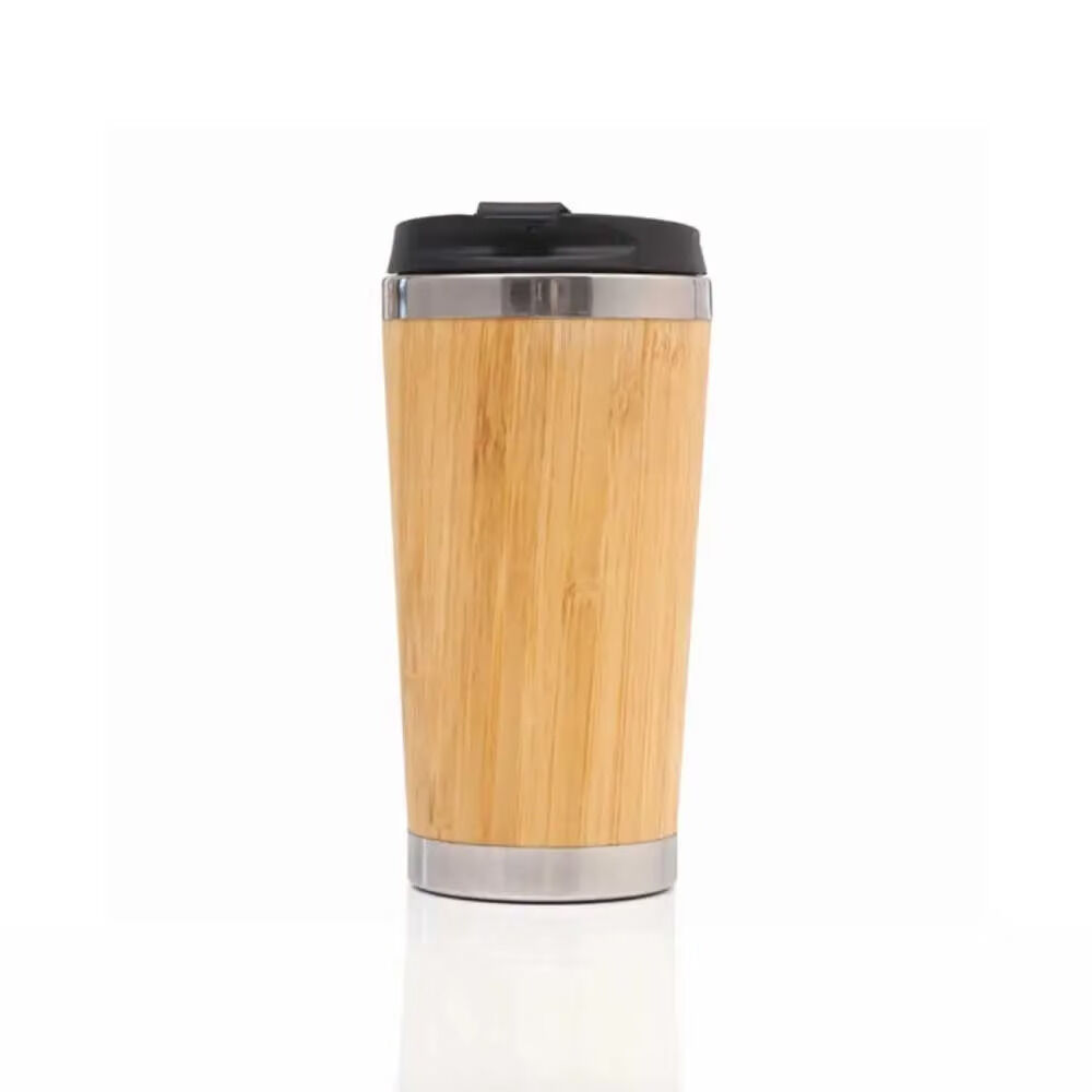 INR 1,  Bamboo Mugs With Flip Lid