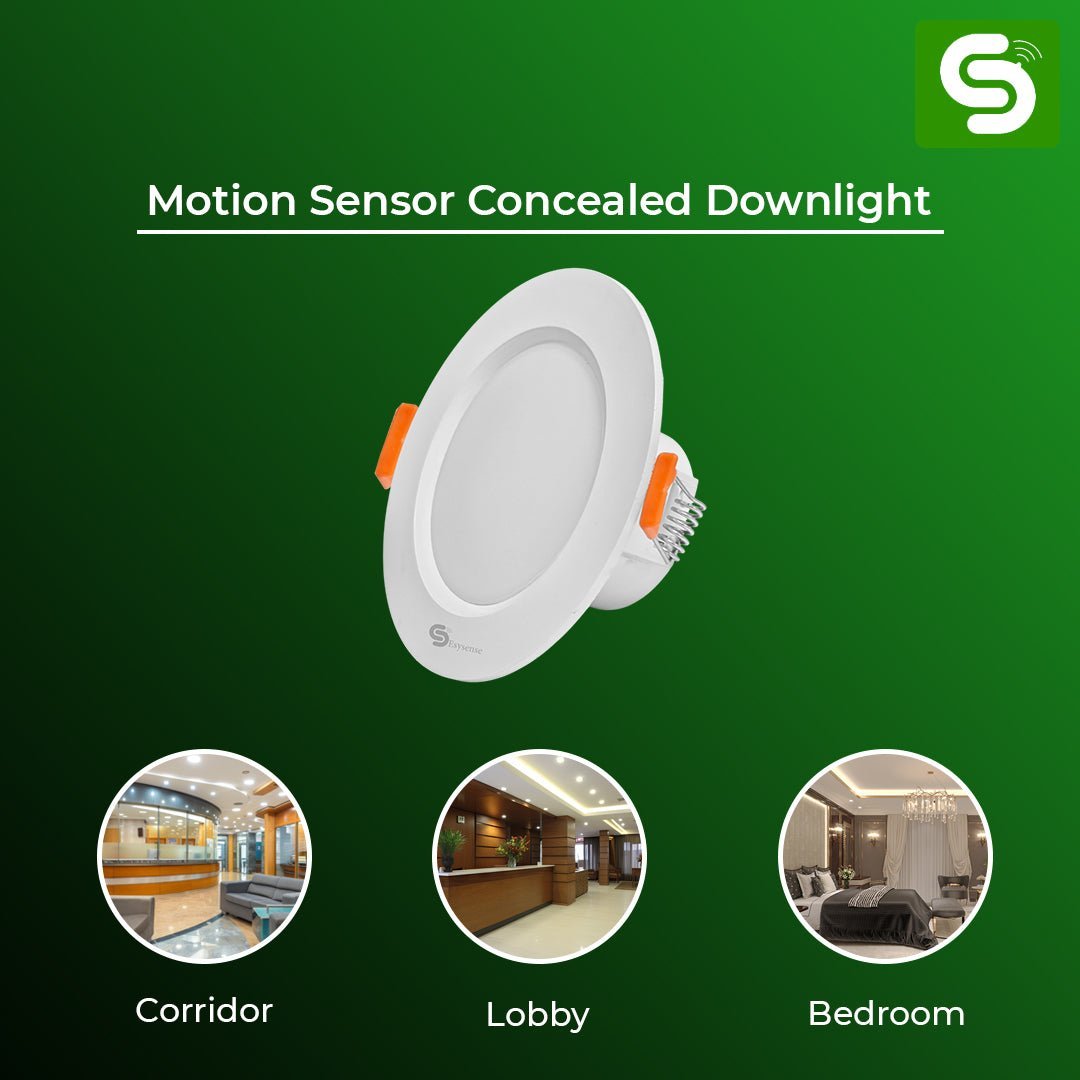 Motion Sensor Concealed Downlight for Smart Lighting