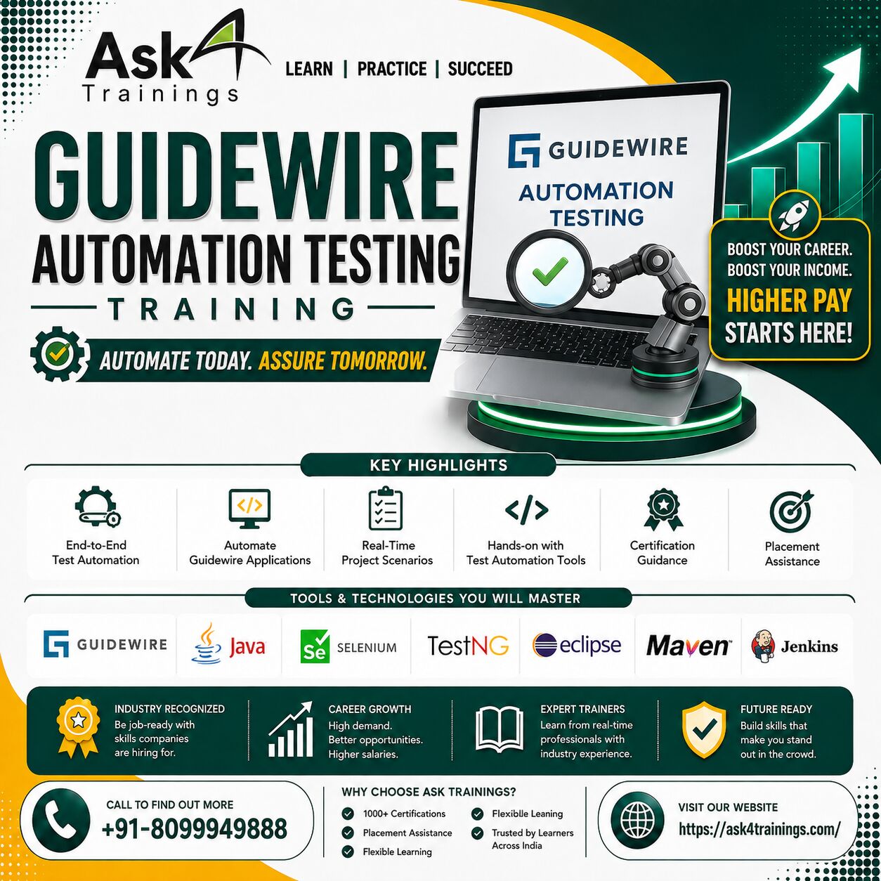 INR 25000,  Guidewire Automation Testing Training With Projects photo 1