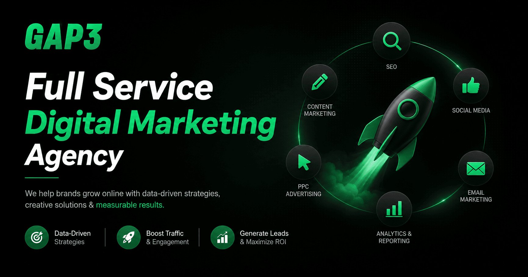 Full Service Digital Marketing Agency | GAP3