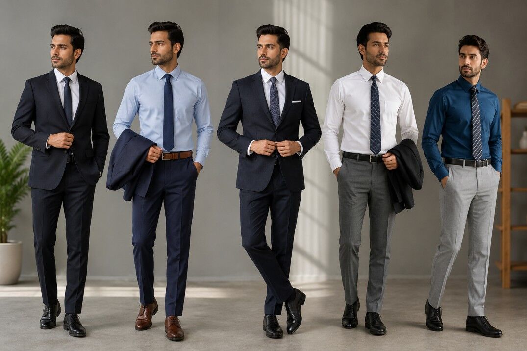 INR 999,  Formal Dress For Men In India: Best Colors For Every Skin Tone photo 1