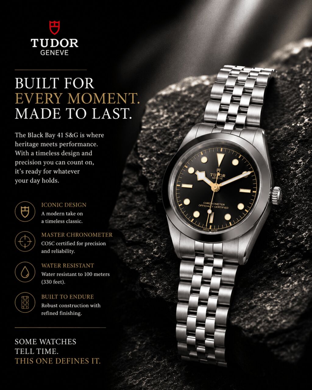 INR 459900,  Best Strap Options For Tudor Black Bay One 41