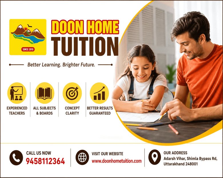 Can a Home Tutor In Dehradun Unlock a Student’s True Potential?