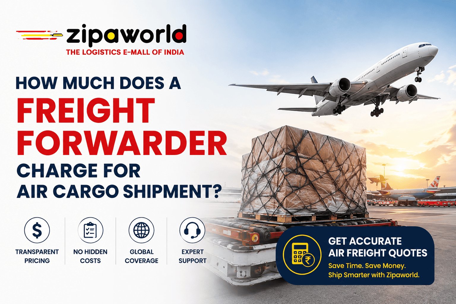 How Much Does a Freight Forwarder Charge for Air Cargo Shipment?