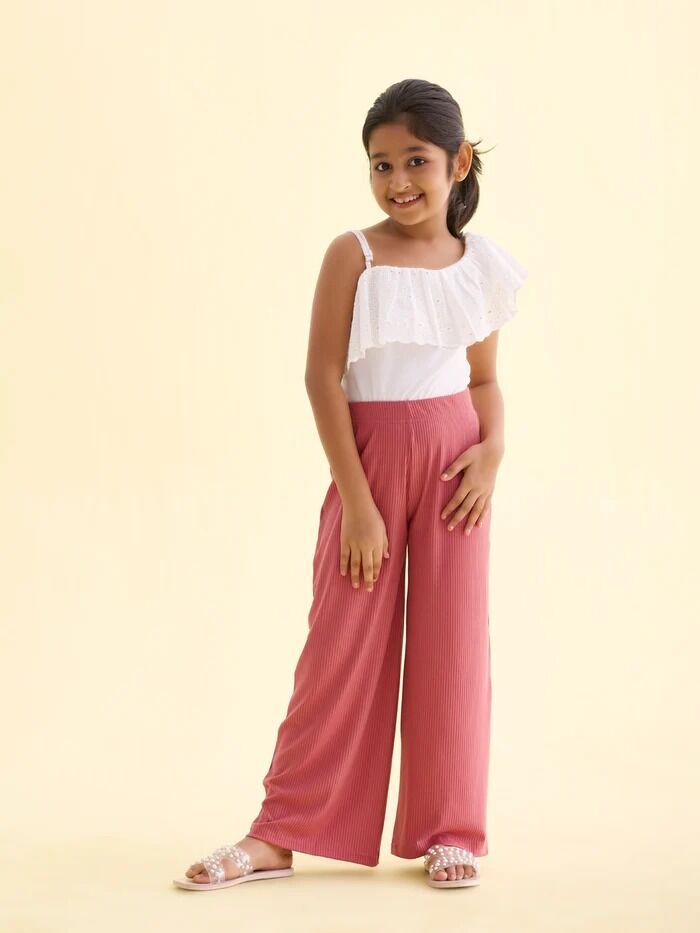 INR 599,  Buy Stylish And Comfortable Palazzo Pants For Girls For Every Occasion | Go Colors