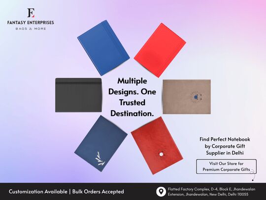 Premium Notebook By Corporate Gift Supplier In Delhi