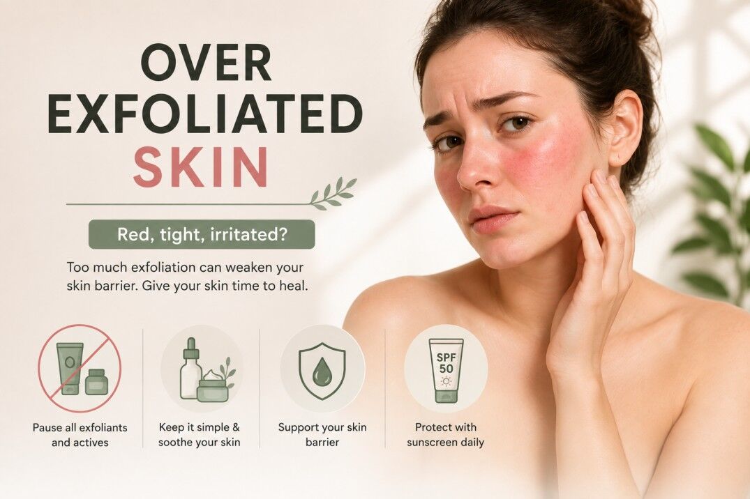 Over Exfoliated Skin