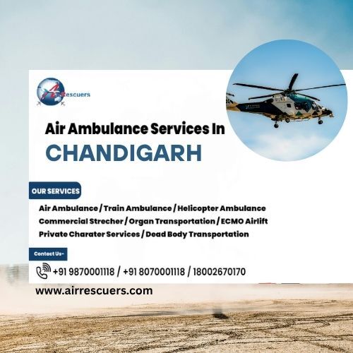 Air Ambulance Services In Chandigarh For Medical Evacuation photo 1