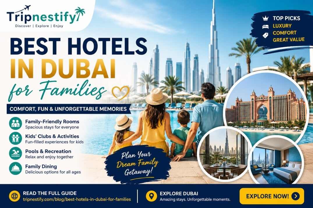 Best Hotels in Dubai for Families: Top Family-Friendly Stays | Tripnestify