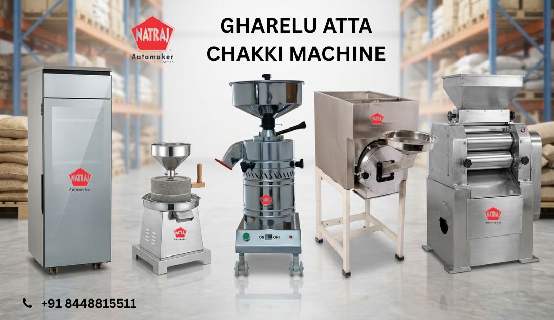 Gharelu Atta Chakki Machine – Fresh Flour at Home