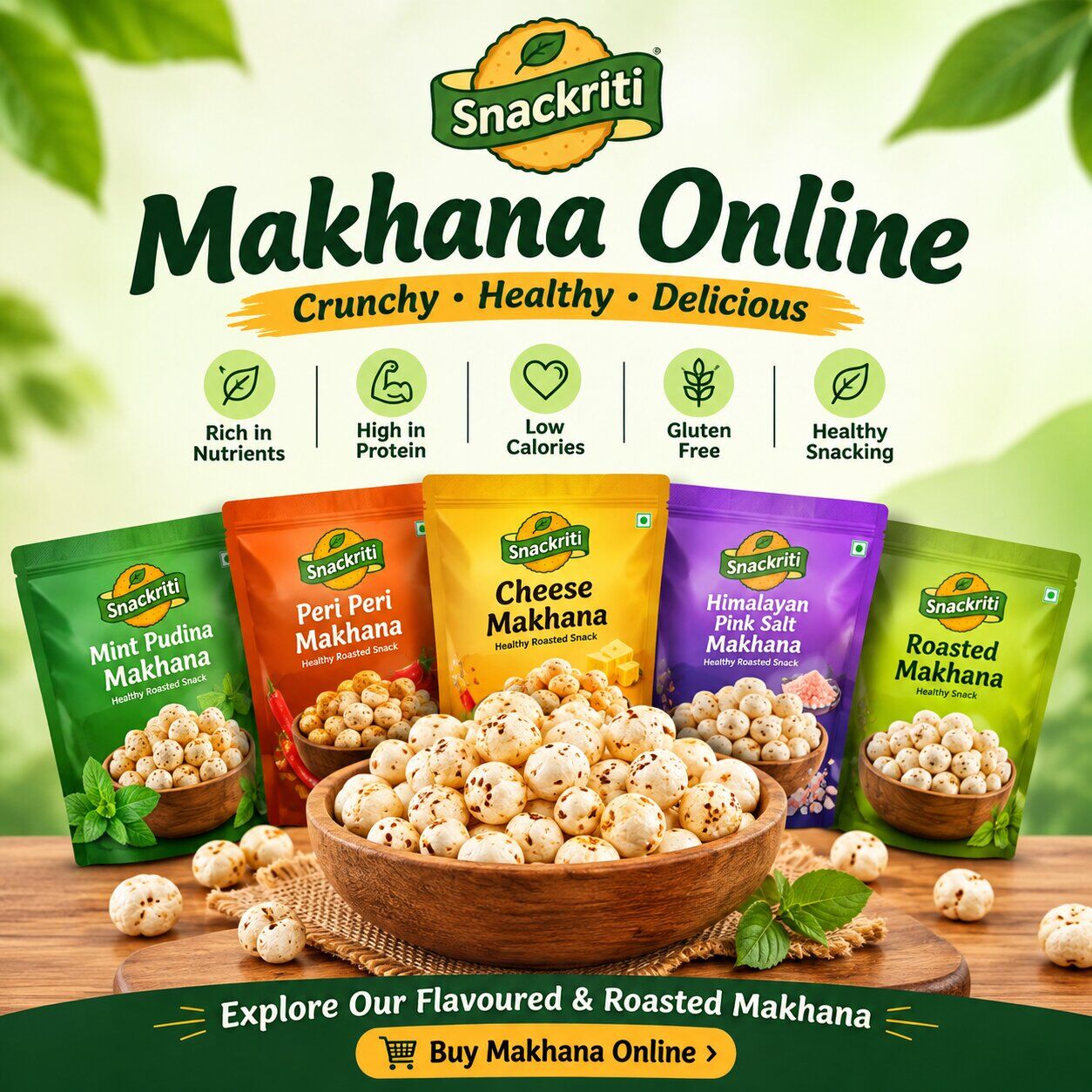 Makhana: Benefits, Types, Buying Guide & Healthy Snack Ideas