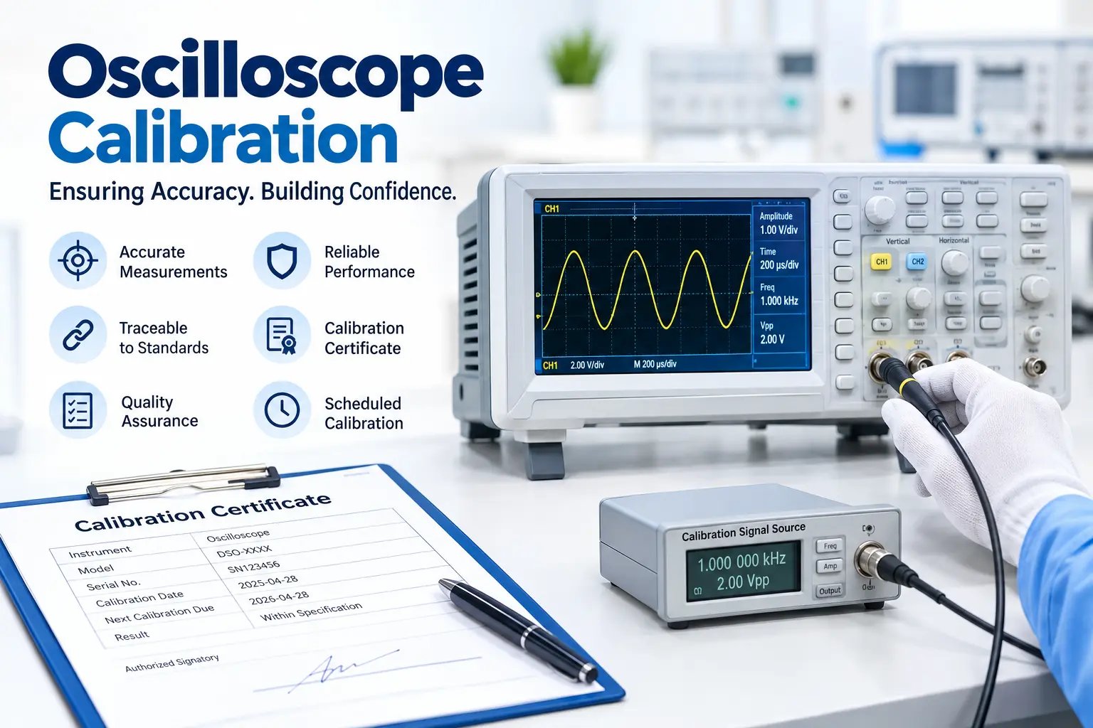 oscilloscope multimeter Services