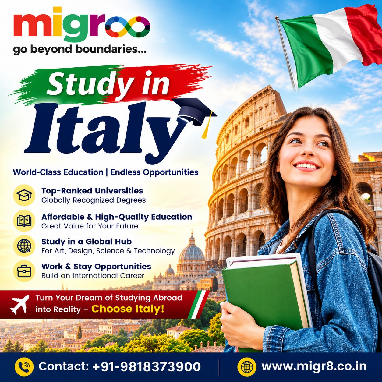 Study In Italy photo 1