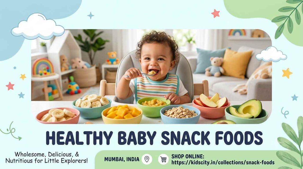 INR 775,  Nourish Little Explorers With Pure, Wholesome Baby Snack Bites!