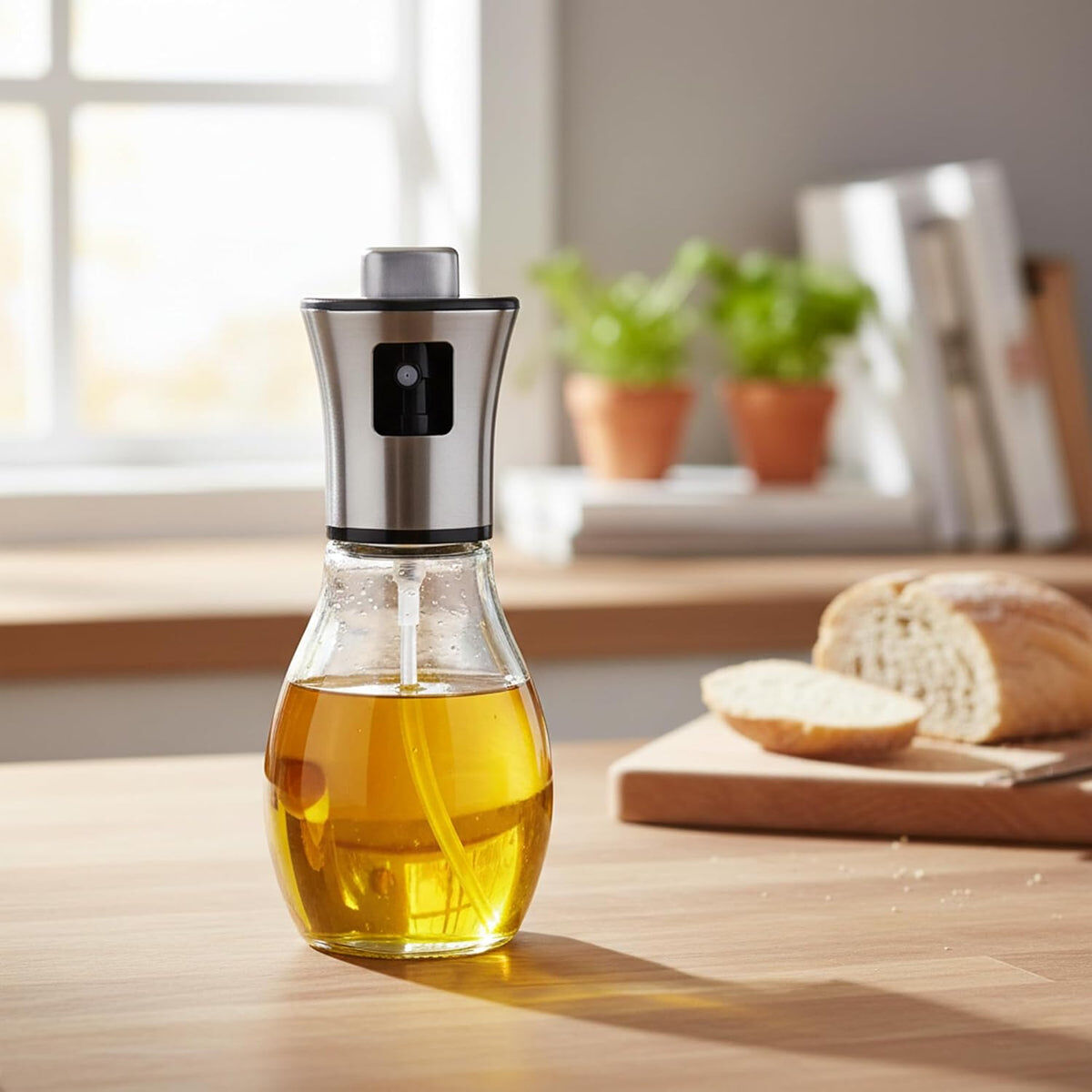 INR 249,  Oil Spray Bottle For Controlled Cooking & Easy Kitchen Use | Cutting EDGE