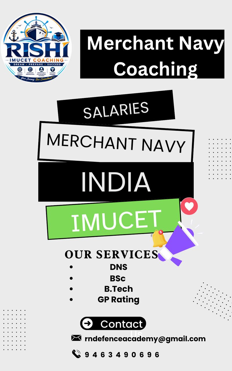 INR 85000,  Merchant Navy Salary In India photo 1