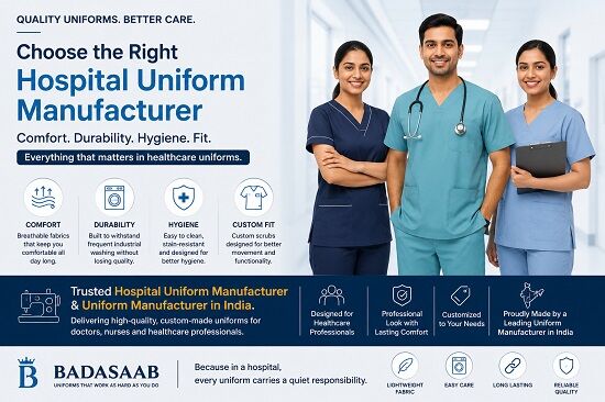 The Silhouette Of Authority: Custom Scrubs By BADASAAB Uniforms photo 1