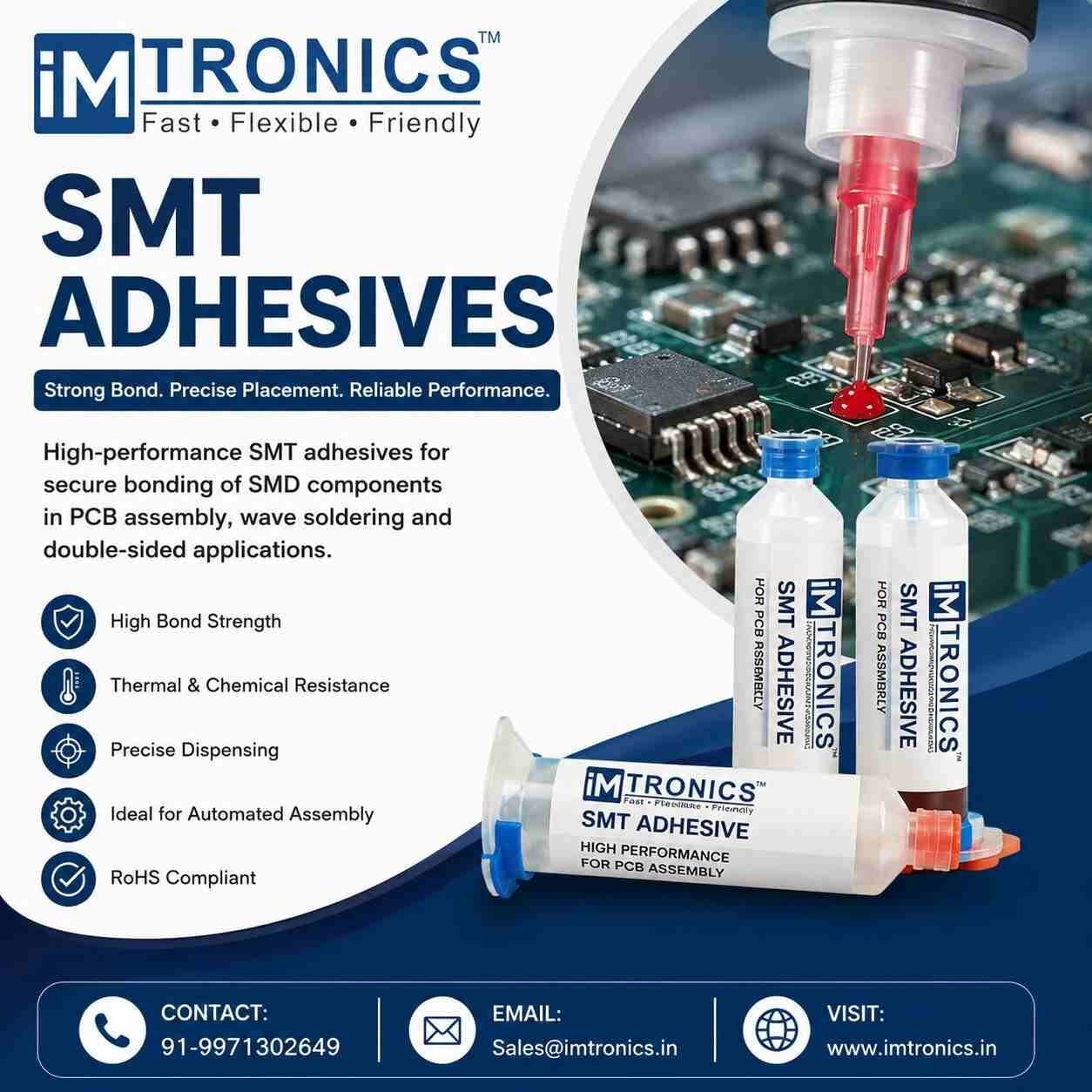 High-Performance SMT Adhesives For Electronics Manufacturing