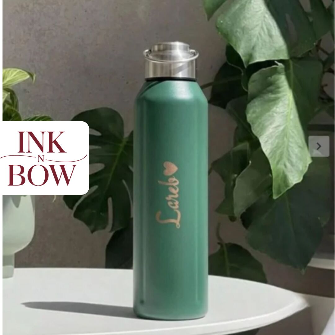 INR 1199,  Everyday Luxe Bottle – Personalized Style By Ink N Bow photo 1