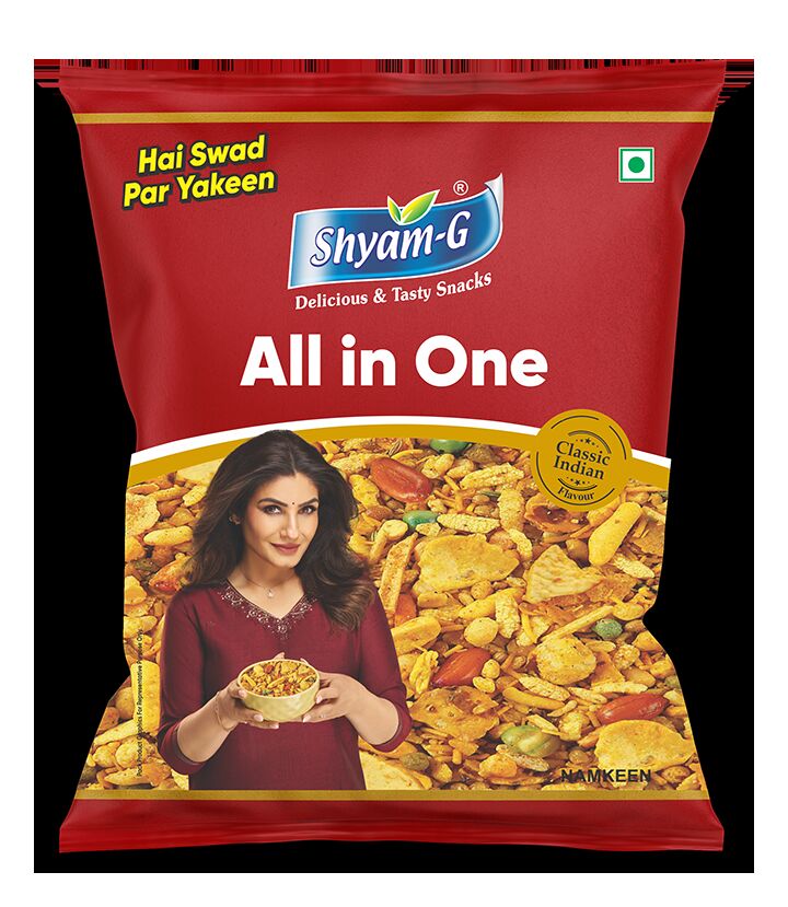 INR 10,  Delicious Shyam-G All-In-One Namkeen | Best Namkeen Brand India