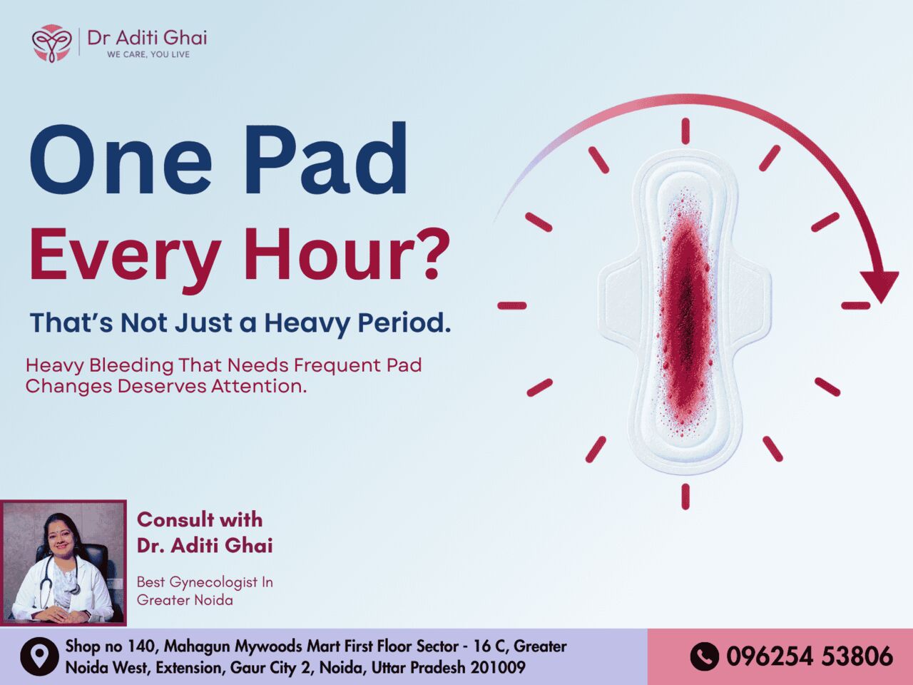 Best Gynecologist In Greater Noida For Heavy Periods