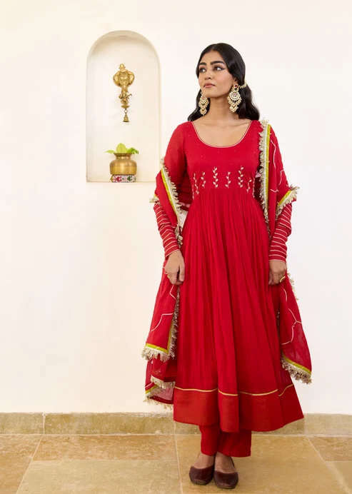 INR 11500,  Latest Designer Anarkali Suits, Elegant Festive Styles | Jovi India photo 1