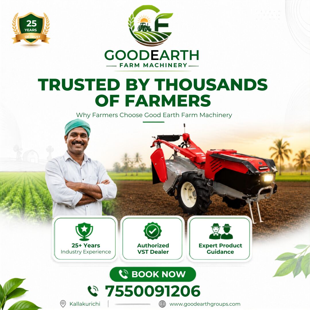 Trusted VST Farm Machinery Dealer In Kallakurichi