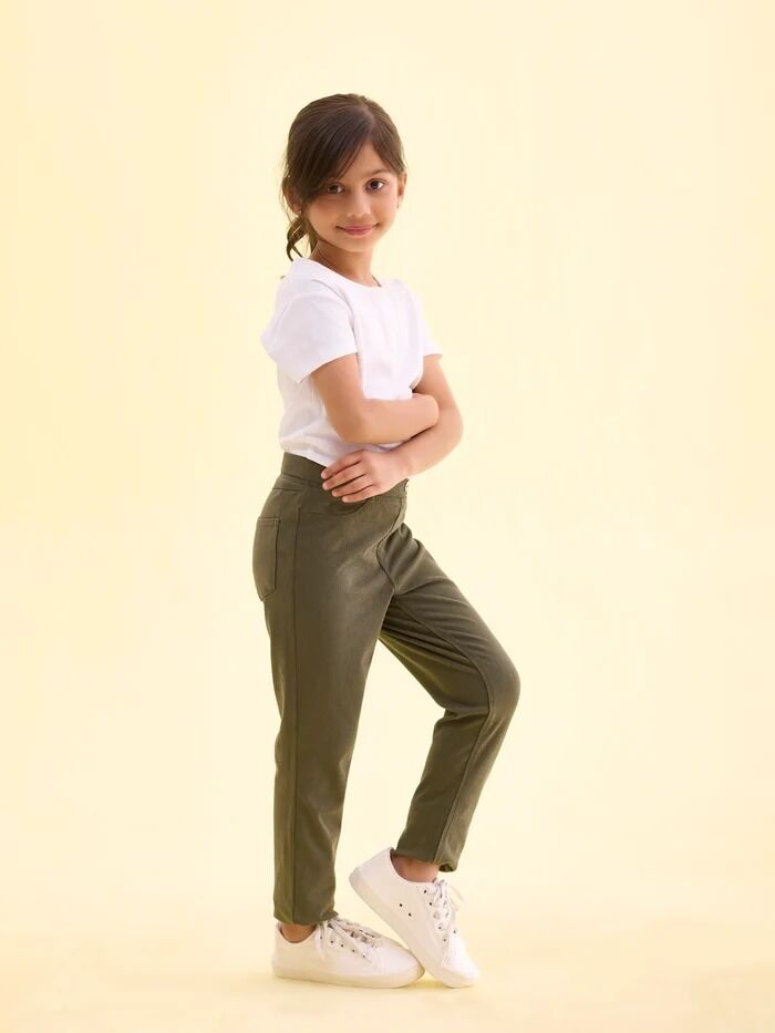 INR 899,  Shop Stylish Jeggings For Girls From Go Colors For Everyday Comfort photo 1