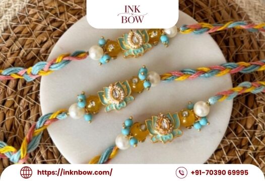 INR 1,  Shop Inknbow Personalized Evil Eye Rakhi For Joyful Rakhi Celebrations photo 1
