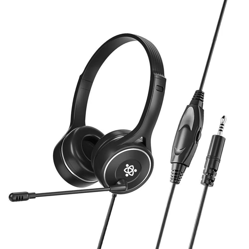 Metaind 3.5mm Headphones with Mic for PC, Laptop & Mobile