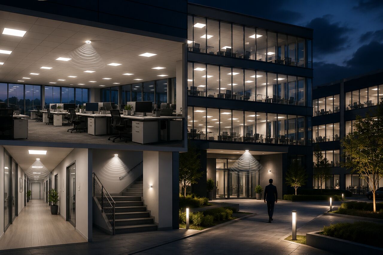 Motion Sensor Lighting Providers In India | TRUEiSENSE Smart Solutions