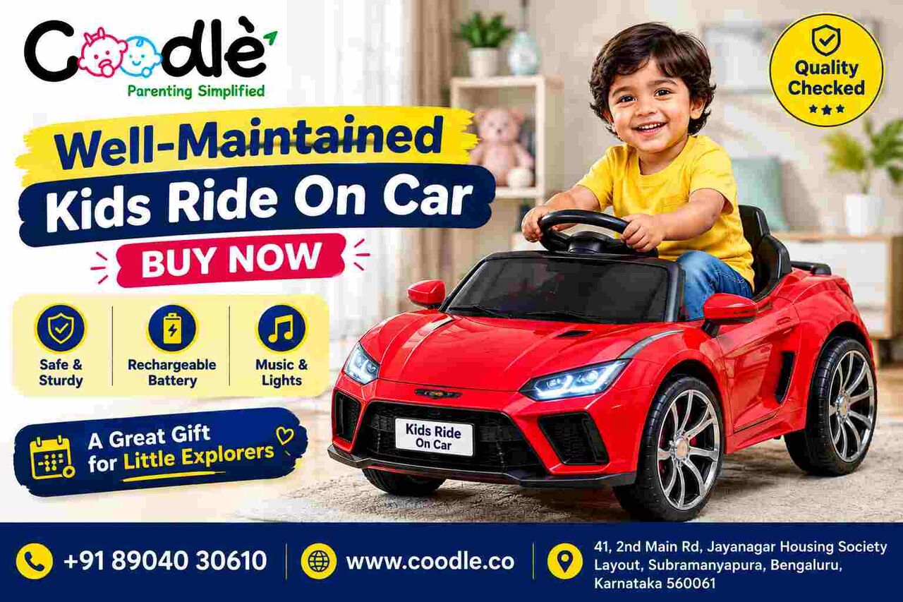 INR 5999,  Well Maintained Kids Ride On Car Buy