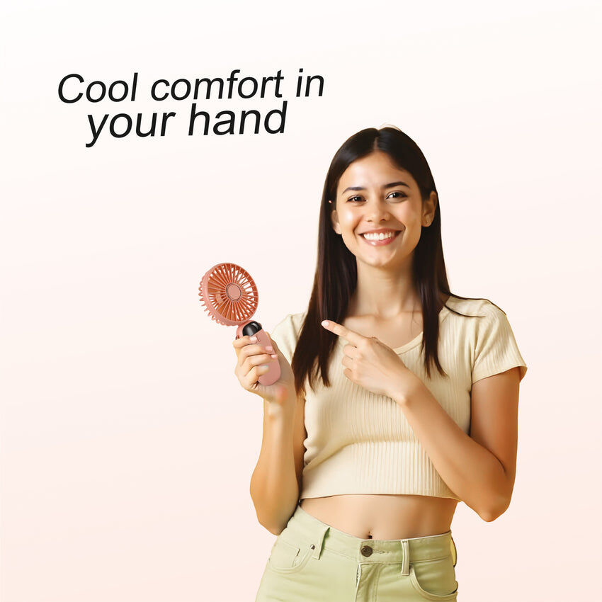 INR 637,  Buy A Portable Mini Hand Fan Online For Everyday Use - Ozomax