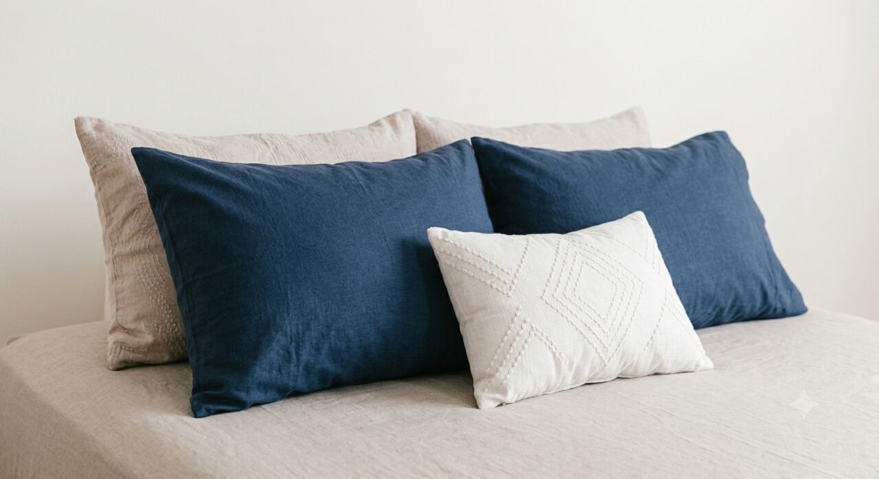 INR 1499,  Best Premium Handloom Cotton Pillow Covers photo 1