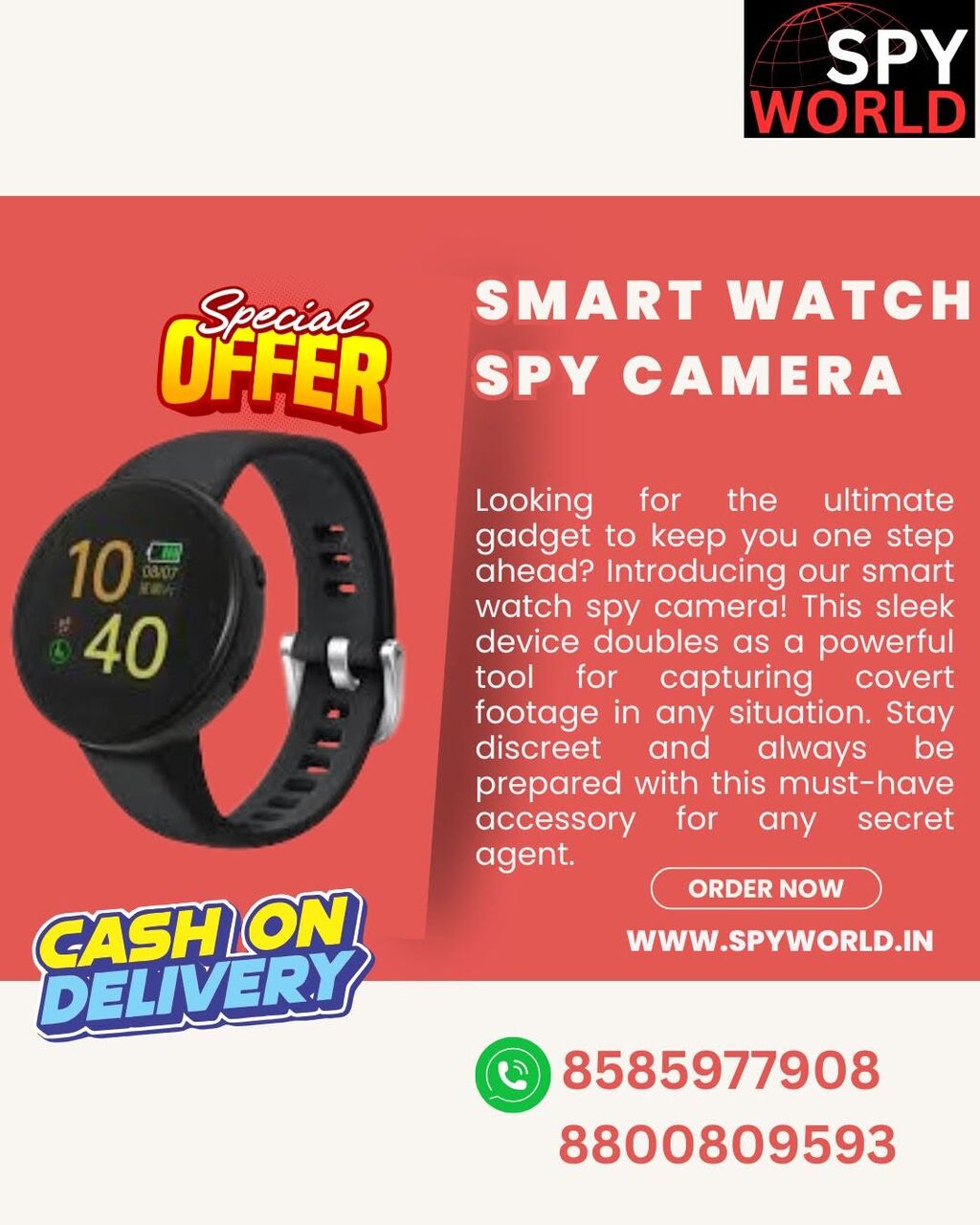 INR 3499,  Spy Camera Dealer In Saket At Spy World