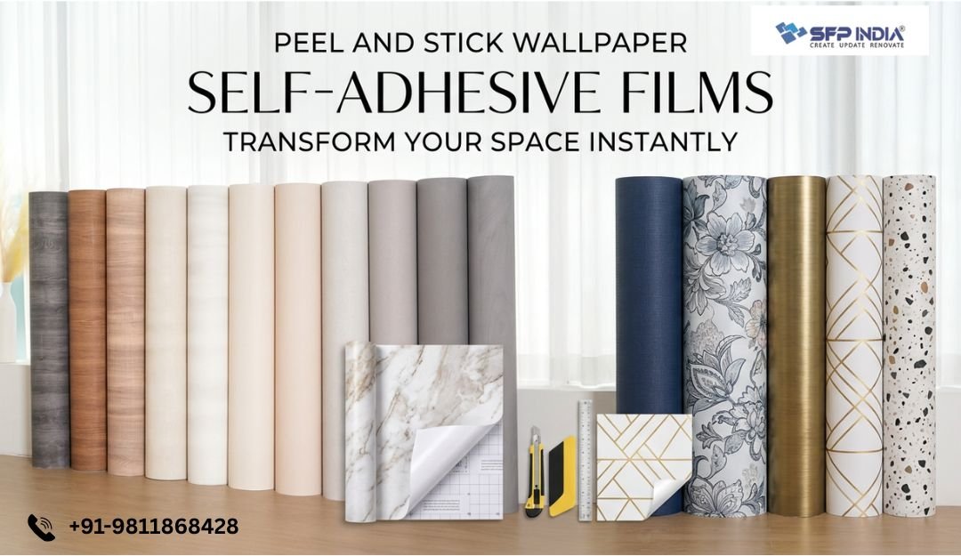 Self Adhesive Film for Walls, Furniture & Glass photo 1