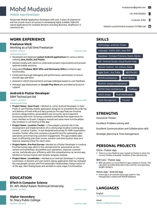 Mobile Software & App Developer | Android & Cross-Platform Specialist