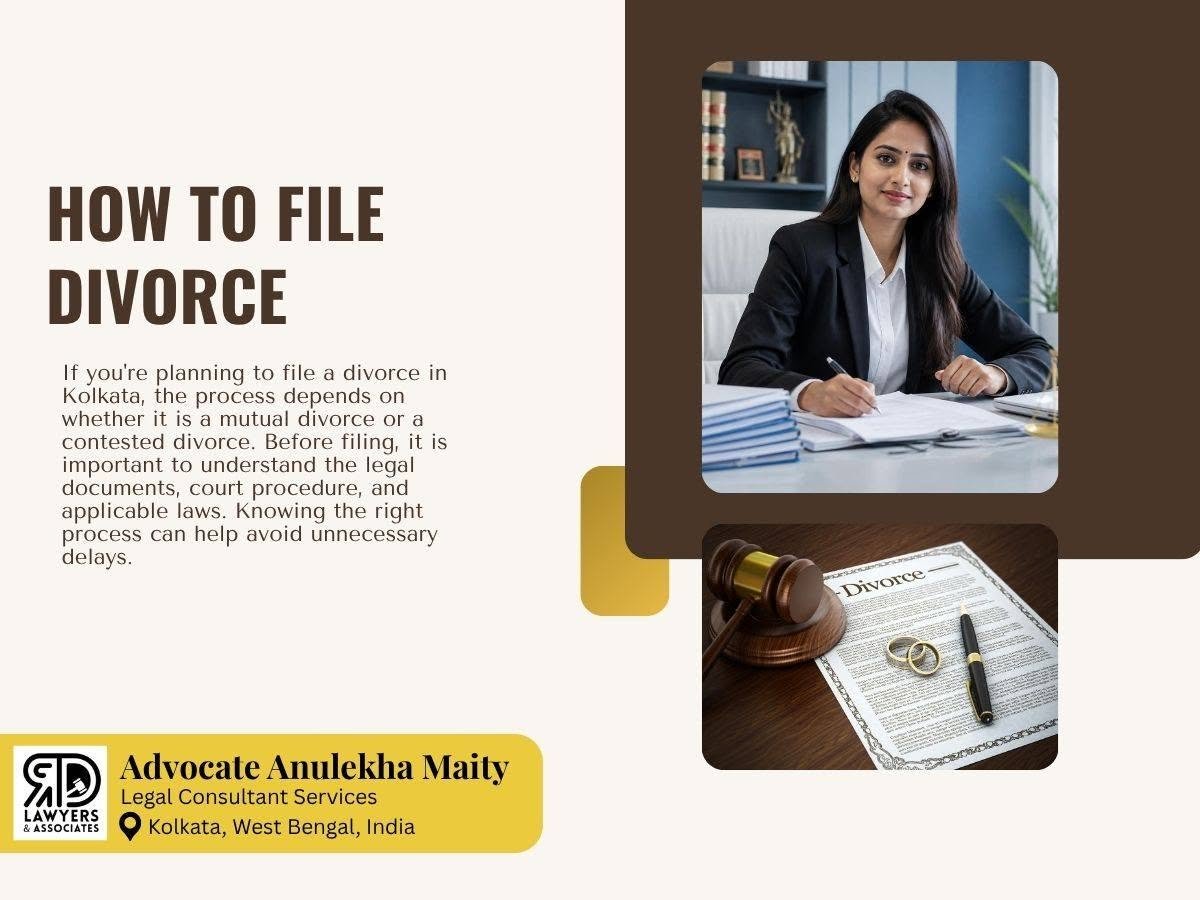 Advocate Anulekha Maity - How to File Divorce in Kolkata?