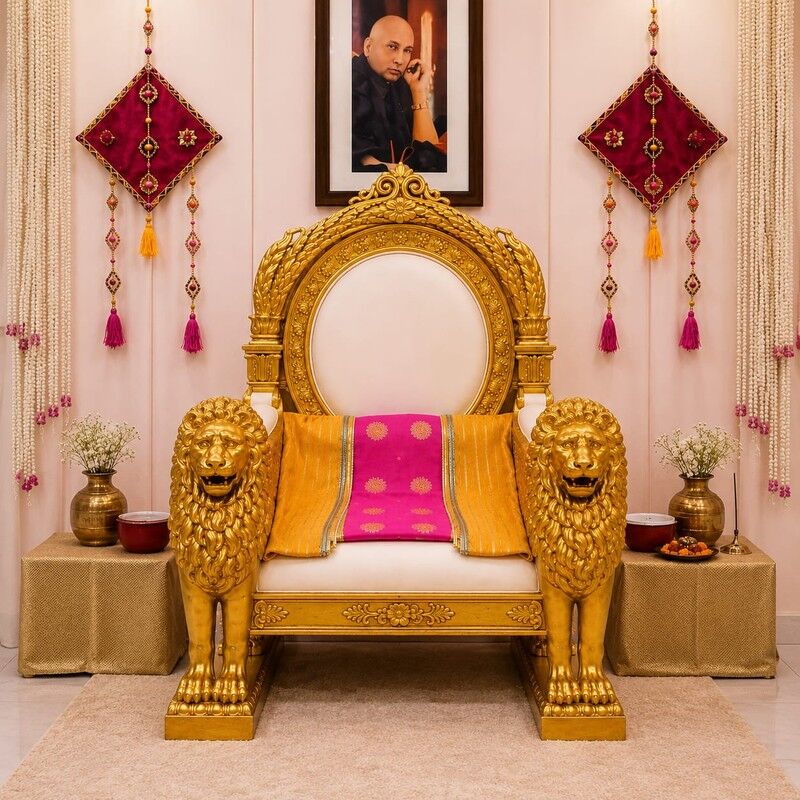 INR 110000,  Handcrafted Guruji Chair For Satsang & Darbar photo 1