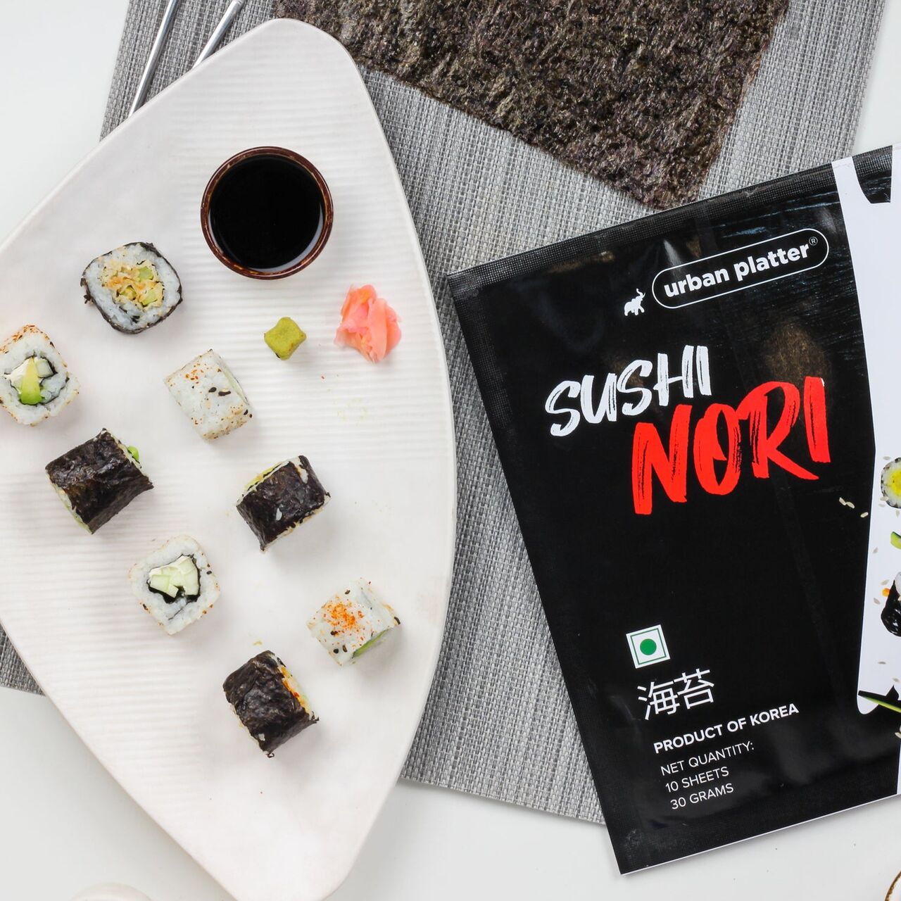 Buy Nori Sheets For Sushi, Snacks & Asian Cuisine