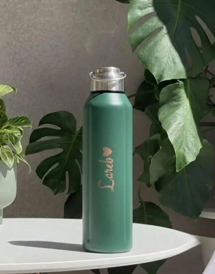 INR 1199,  Get Your Personalized Everyday Luxe Bottle - Matte Steel photo 1