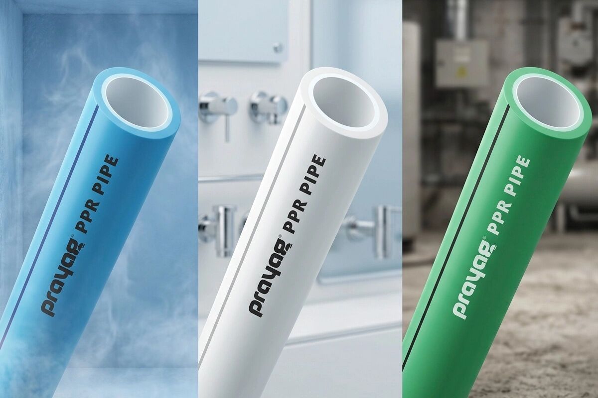 Buy PPR Pipes And Fittings From Prayag