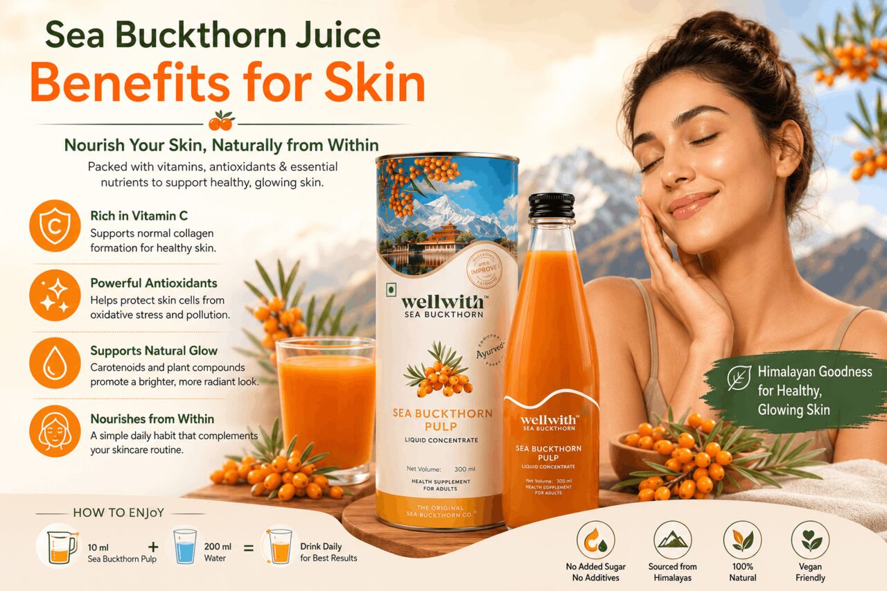 INR 1,  Sea Buckthorn Juice Benefits For Skin: Can It Help You Achieve Naturally Glowing Skin? photo 1