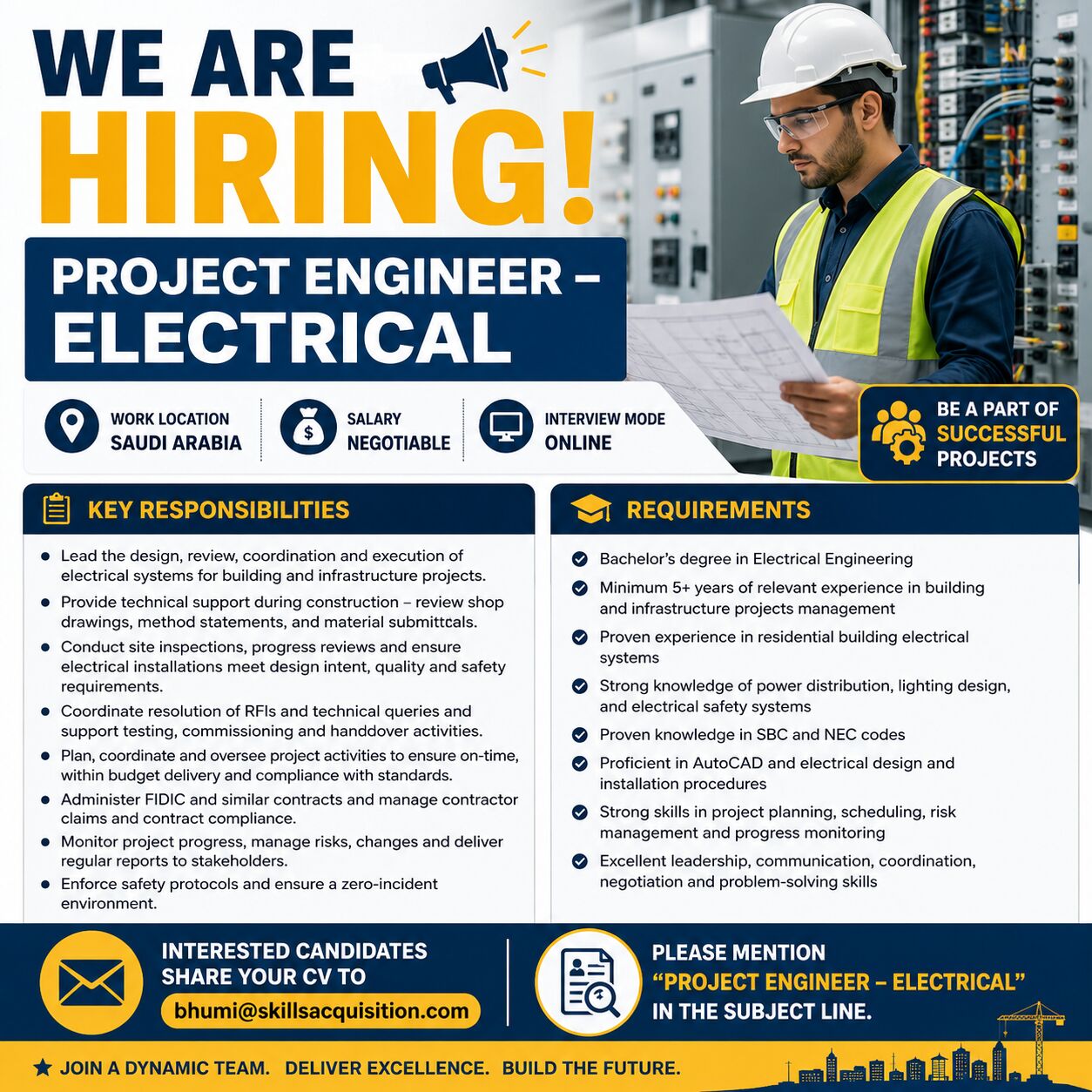 Project Engineer – Electrical photo 1