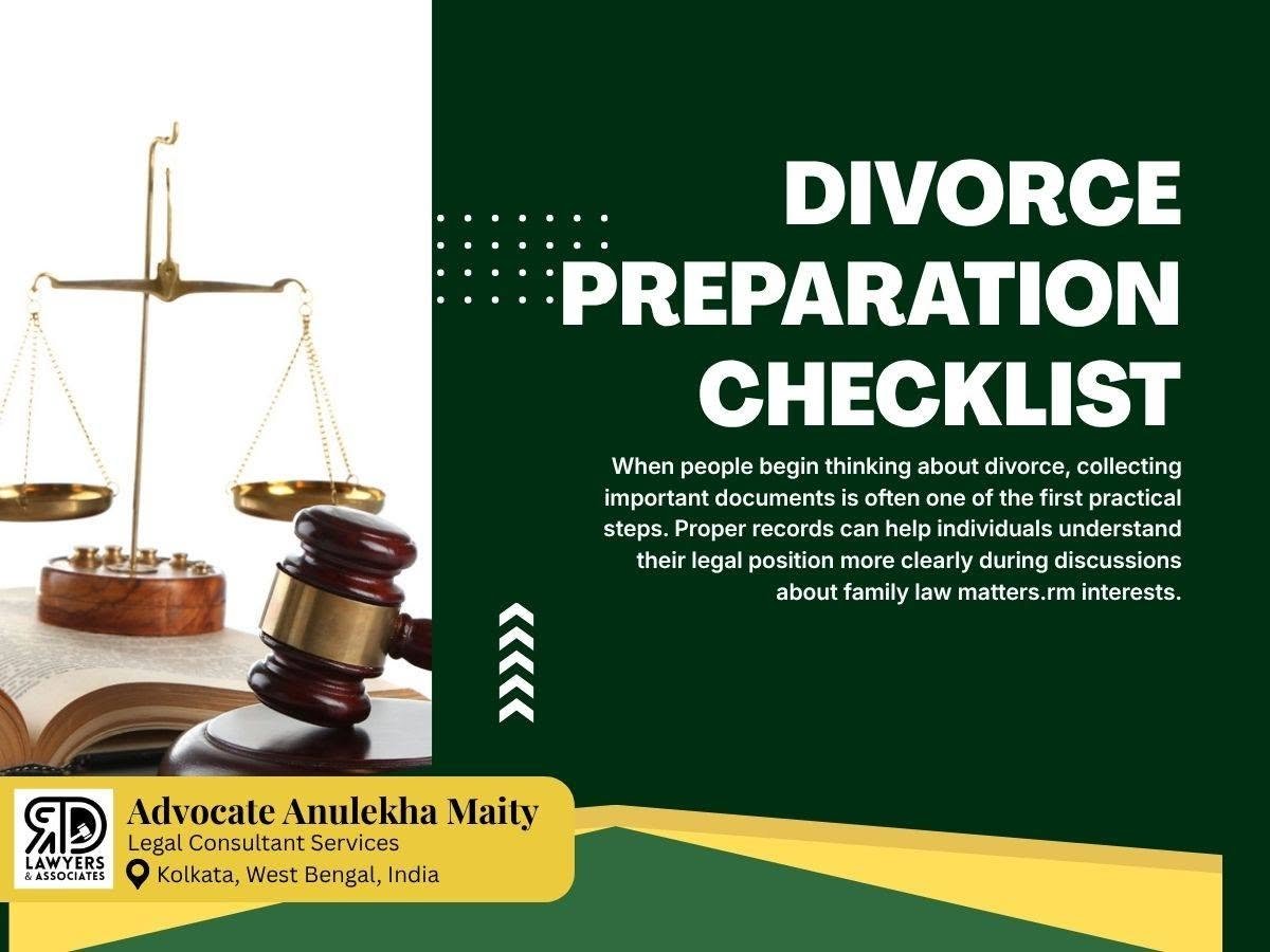 Advocate Anulekha Maity - Thinking About Divorce? Keep These Documents Ready photo 1